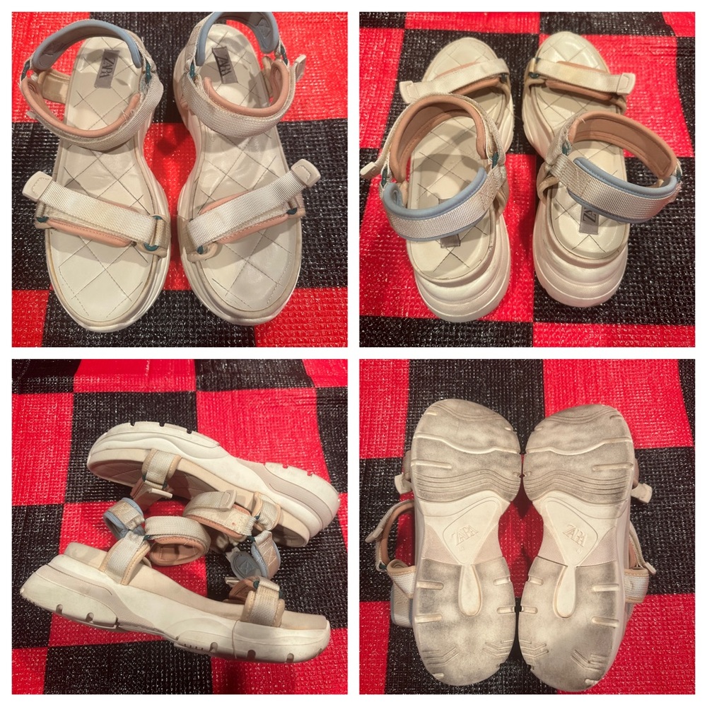 ZARA sports sandals size 9 (EU 40)